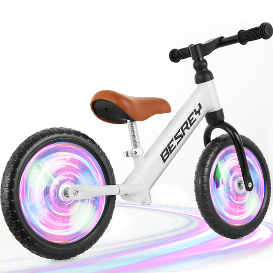 Besrey Balance Bike for Toddlers - Adjustable Seat, EVA Tires, Strong Frame for 2-5 Years