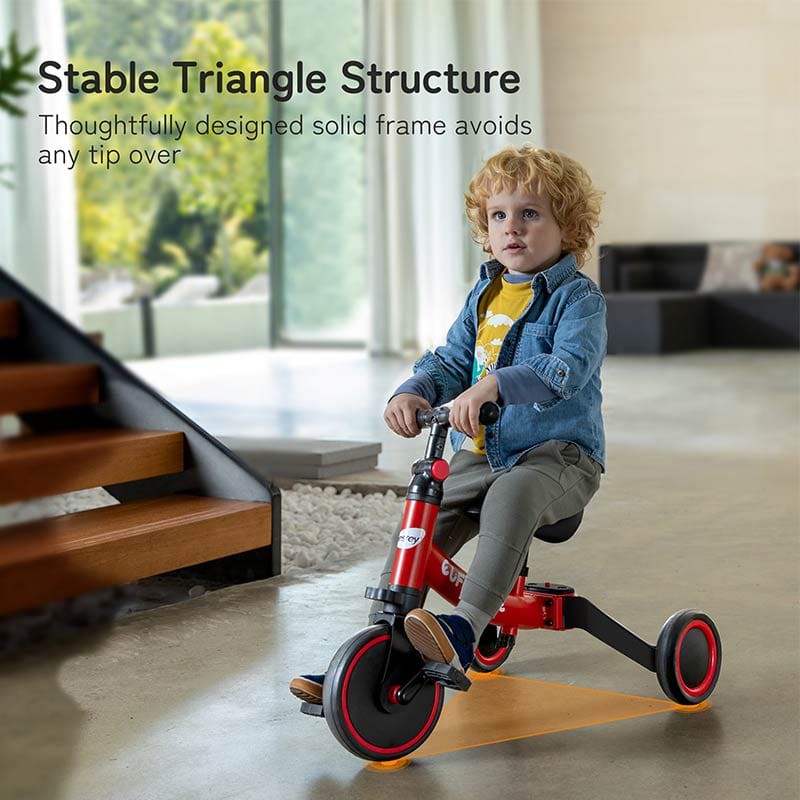 Besrey 5-in-1 Toddler Tricycle